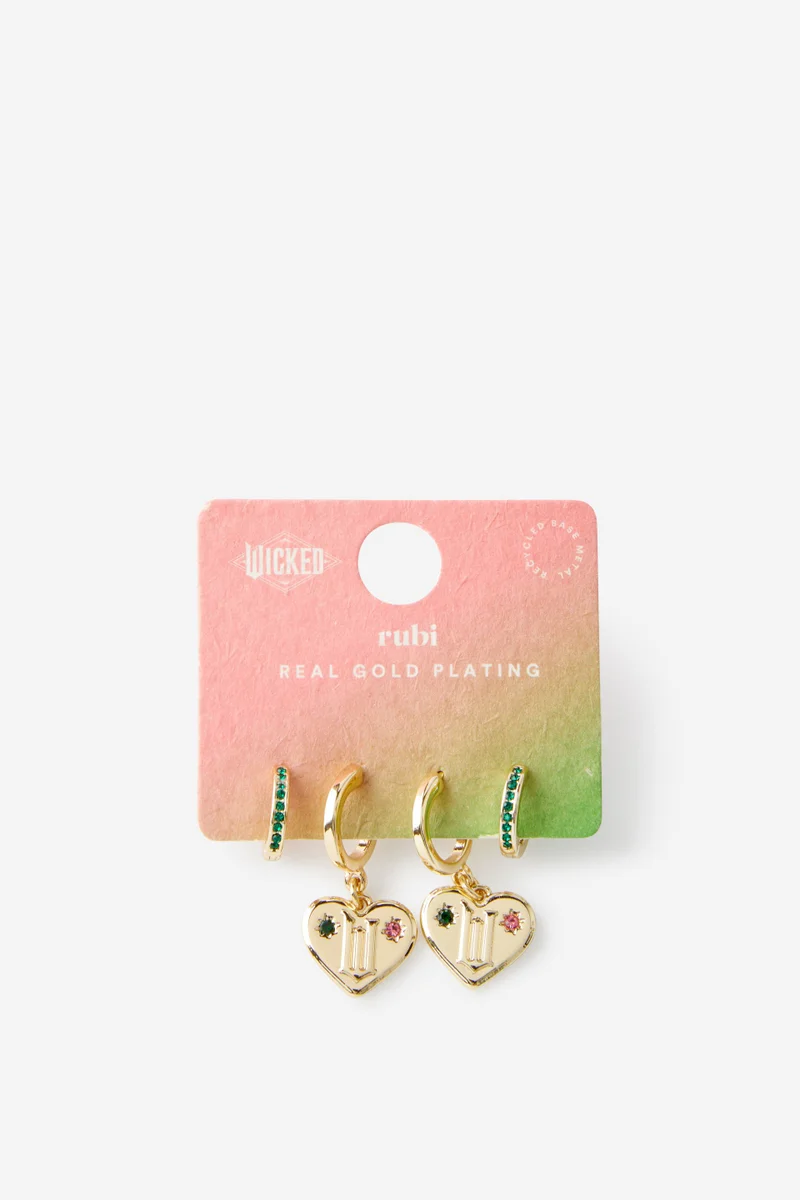 روبي 2Pk Mid Earring